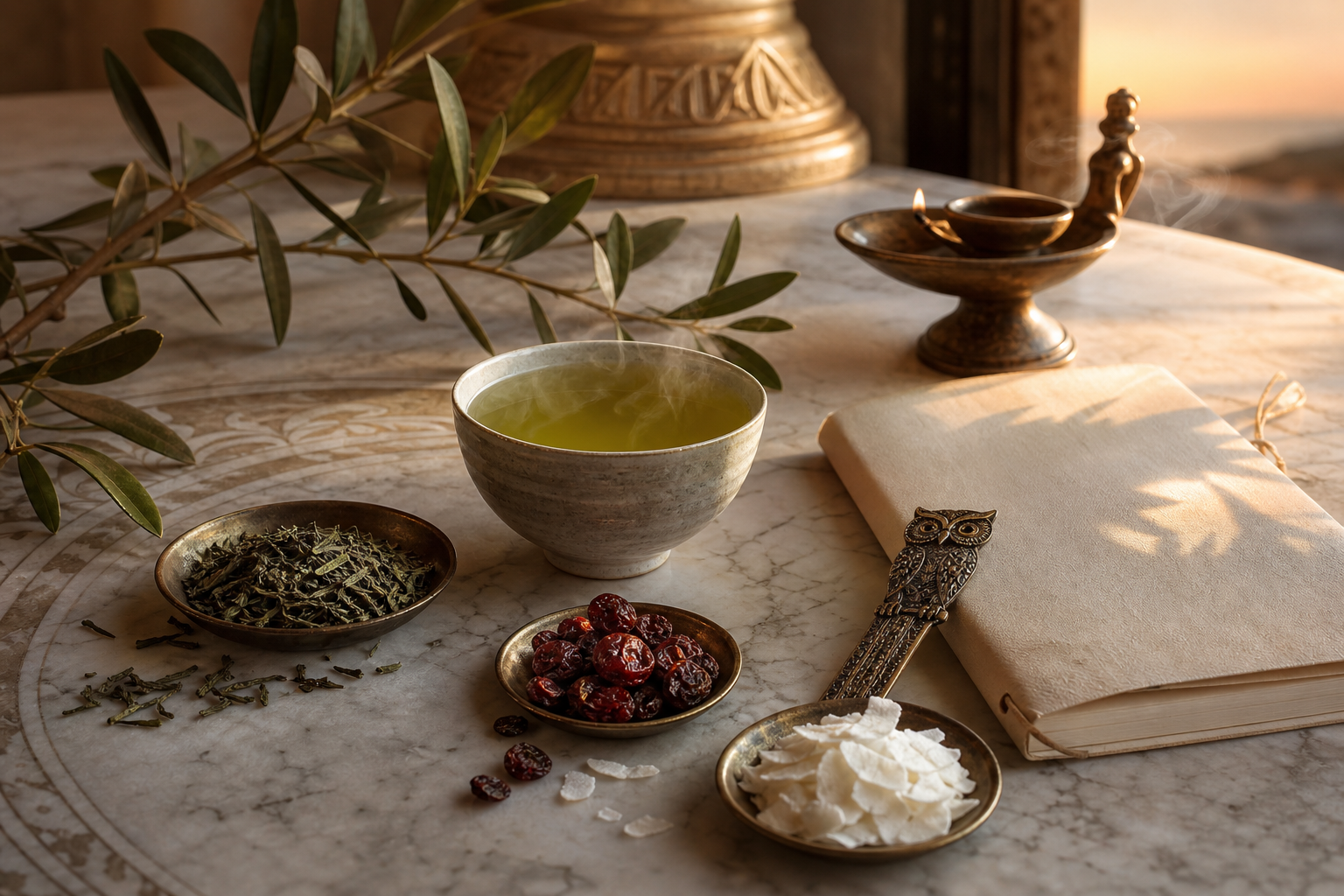 Green Tea for Focus Without Jitters: The Athena Ritual for Clear Work