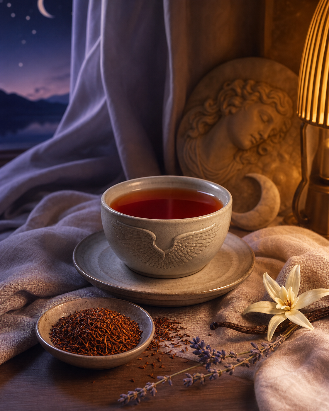 Rooibos Tea for Evening Calm: The Morpheus Ritual After Sunset